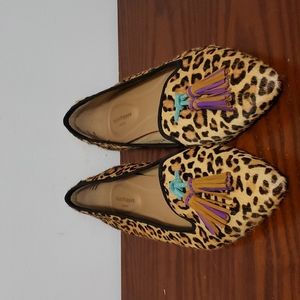 Hush Puppies Calf Hair Loafers